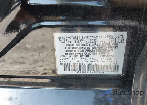 2024 Nissan Sentra Sv Xtronic Cvt from USA, damaged, VIN 3N1AB8CV1RY221262